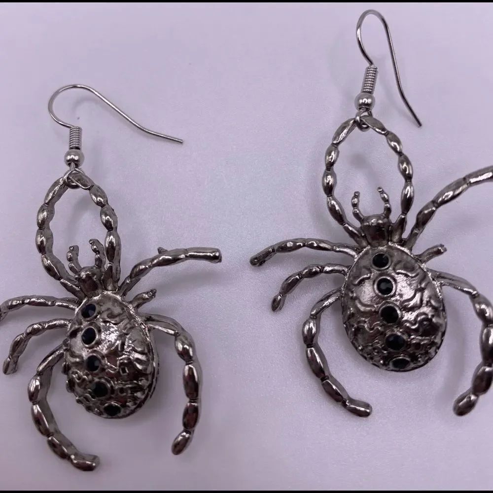 4/$20 Spider Dangle Earrings